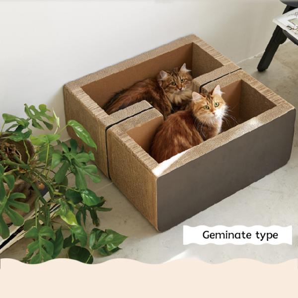 Eco-friendly Cat Scratcher Board Bench Cat House Custom Hot Sale Factory Supply