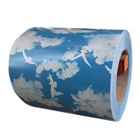 A cor de aço Prepainted da bobina de PPGI PPGL revestida laminou 600mm 0.5m - 12m