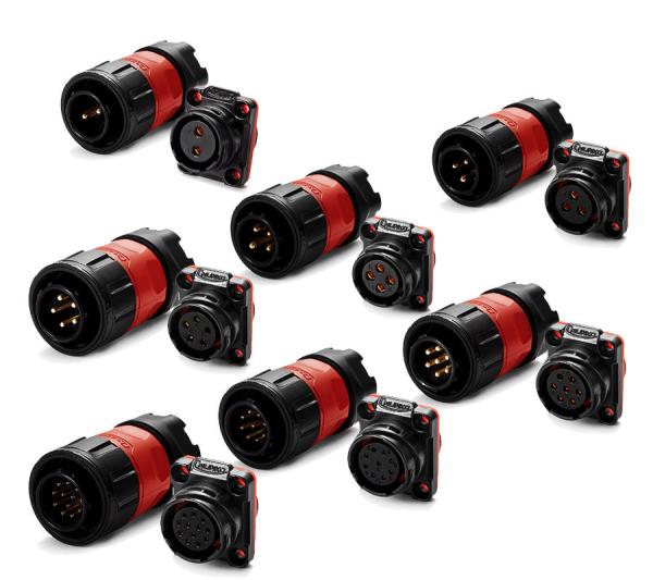 CNLINKO 3 Pin Waterproof Connection Cable Plug Electrical Swivel Xlr Connector 3 Pin Electric Terminals Connector