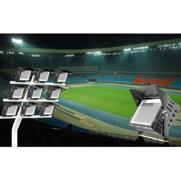 300w 400w Led Large Area Flood Lights With 1060 Pure Aluminum Thermany Efficiency 230W/M.K And Fin Type Heat Dissipatio