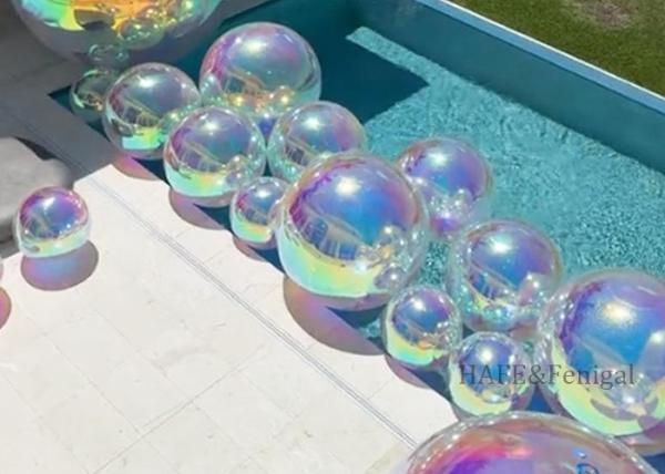 Boule de miroir gonflable personnalisée pour les événements