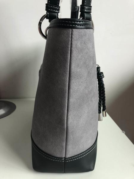 Wholesale Popular Fashion PU Lady Handbag Women Leather Travel Tote Bag