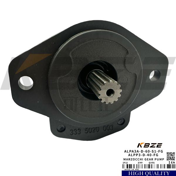 MARZOCCHI ALPA3A-D-60-S1-FG + ALPP3-D-40-FG DOUBLE GEAR PUMP 3335020003