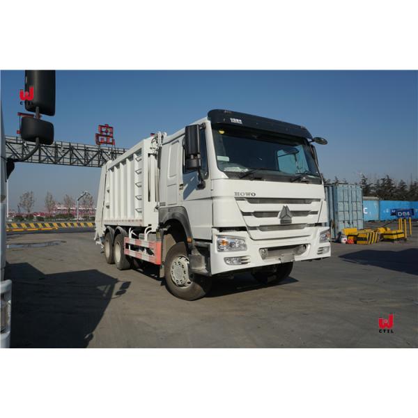 тележка Compactor мусоровоза HOWO Compactor нагрузки зада тележки погани 18m3 371hp 6X4