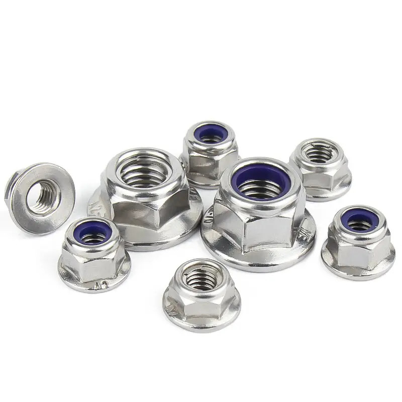 Impact Resistant Uniform Height Stainless Steel 304 / 316 Standard Hex Nut UNC / UNF Threads Quick Assembly