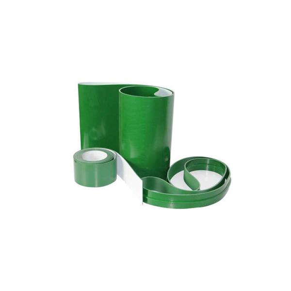 PVC Green Conveyor Belt for Tobacco Food Logistics 4 Ply