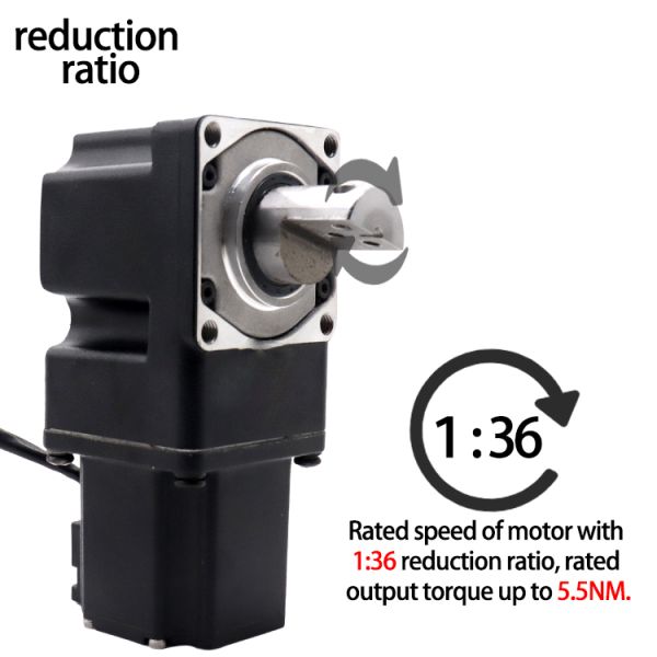 24V 40W 3A Low-voltage Brushless Servo Motor, Suitable For Access Control Gates