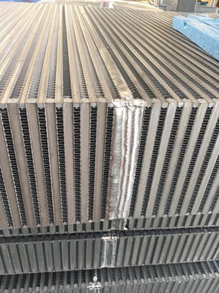 Aluminum bar&plate fin heat exchanger core oil air cooler core
