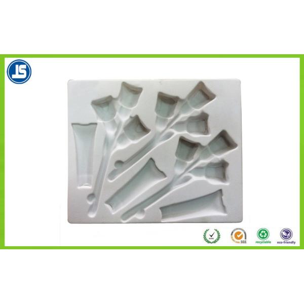 Transparent Plastic Cosmetic Trays biodegradable with Vacuum formed