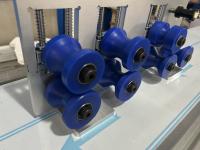Máquina manual para pegar tubos de aluminio