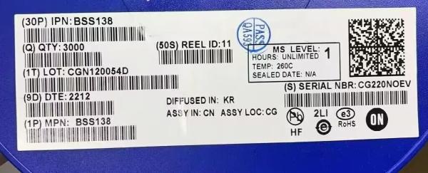 Transistors  can ship immediately New in box BSS138