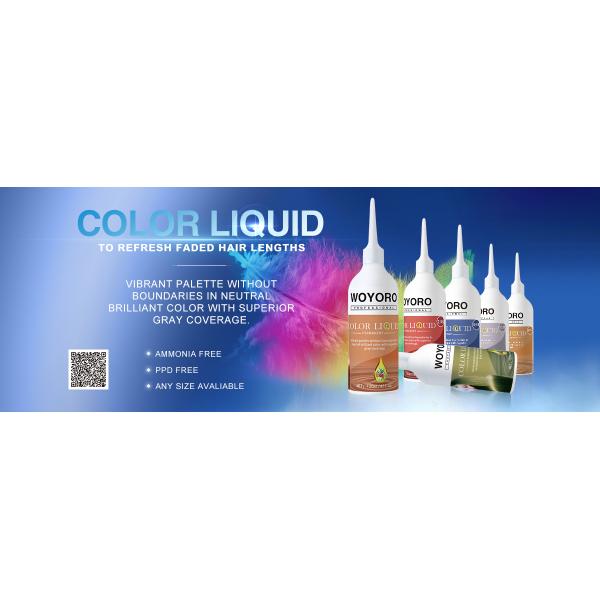 Private Label Professional Permanent Liquid Hair Toner For All Type Hair 100% Flawless Gray Coverage