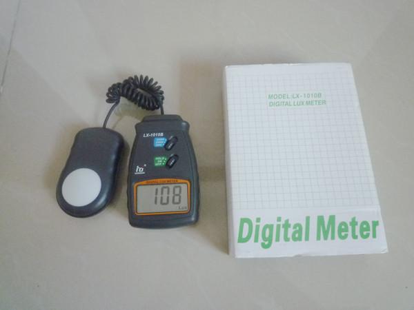 O LCD indica a alta velocidade do medidor de luz do medidor de luz do Lux/fotografia