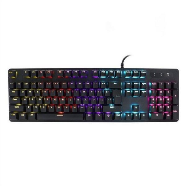 Клавиатура пылезащитного связанного проволокой RGB клавиатуры и мыши компьютера механическая
