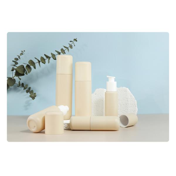PETG Contenedores de cremas cosméticas Tipo de sellado Botellas para el cuidado de la piel Embalaje