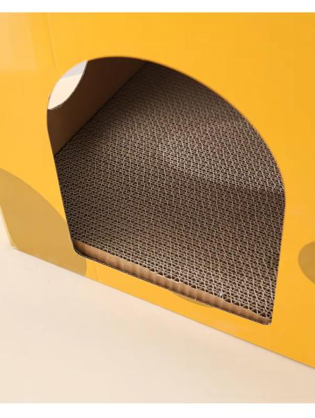 Pet Toy Cat Scratching Board Claw Grinder Corrugated Paper Cat Scratcher Wear-resistant Climbing Cat Scraper