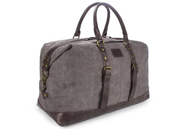 Oversized Canvas PU Soekidy Carry On Travel Bag