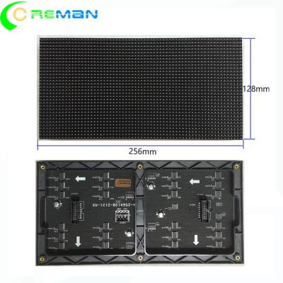 External Internal Smd LED Display Module , Black Led Hub75 LED Module Screen