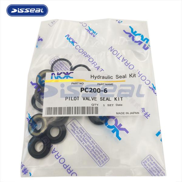 PC200-6 Excavator All Seal Kit , Mechanical Hydraulic Cylinder Repair Kits