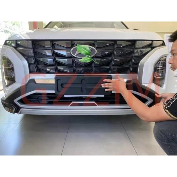 Hyundai Creta 2022 ABS Plastic Car Bumper Guard Front & Rear Bumper Guard