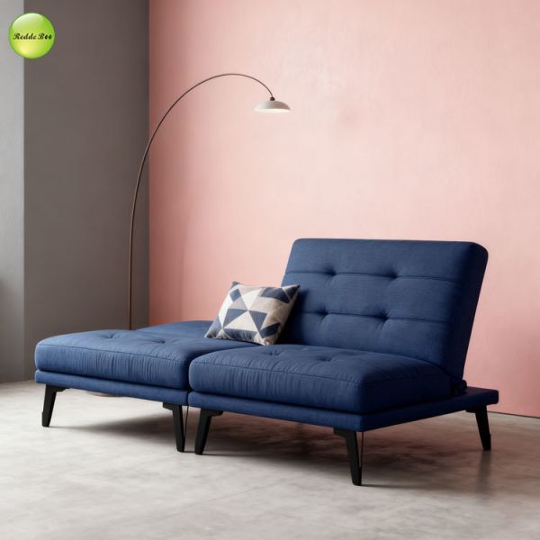Modular Armless Loveseat Sleeper Folding Couch Bed Sofa For Lounges Customized