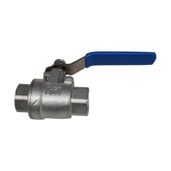 Valve à bille à haute pression (optionnelle pneumatique) ′′ 1/3/4, pour balayeurs de routes et laveuses de balayeurs