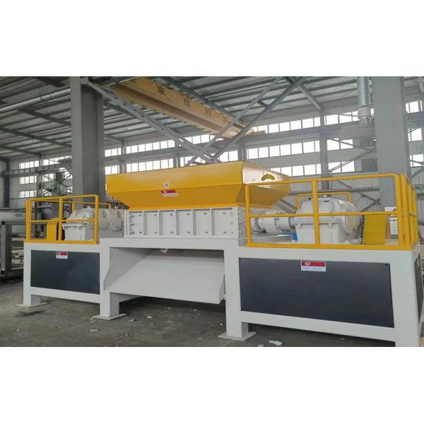 Высокопроизводительный шредер для переработки материала Huayu Heavy Duty Shredder 1200 с 400*40 вращающимися лезвиями