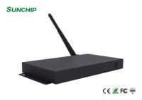 Signage opcional Media Player de Digitas do metal do EDP HD da caixa LVDS do LAN 4G Media Player de WIFI BT