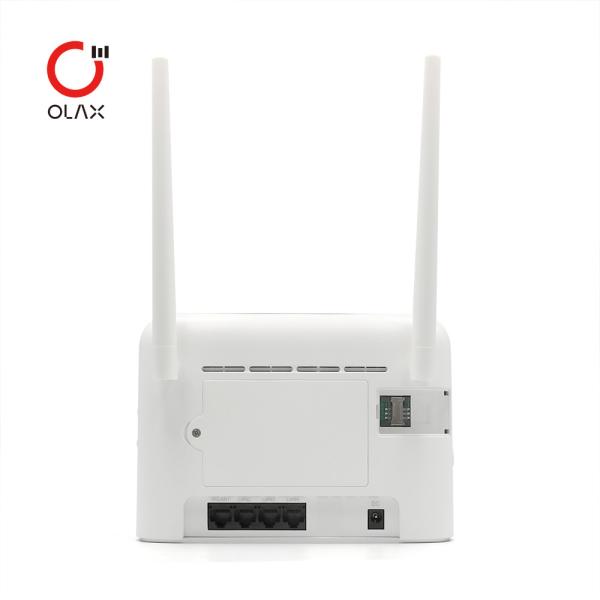 Модем маршрутизатора Wifi силы CPE 300mbps 5000mAh маршрутизатора 3G 4G LTE OLAX AX7 PRO Wifi беспроводной со слотом SIM-карты