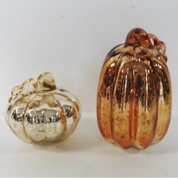 Держатели для свечи фонарика тыквы античные стеклянные на хеллоуин