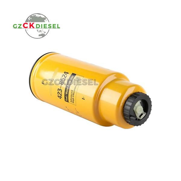 Separación de agua de combustible 423-8524 para excavadora 777G 966M 972M 980M 982M AD45B R1700G R2900G Motor C6.6 C9.3 C15