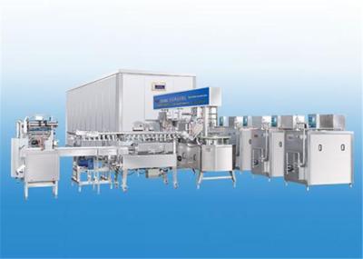 Stainless Steel Ice Cream Production Line KQ-500L / KQ -3000L OEM Available