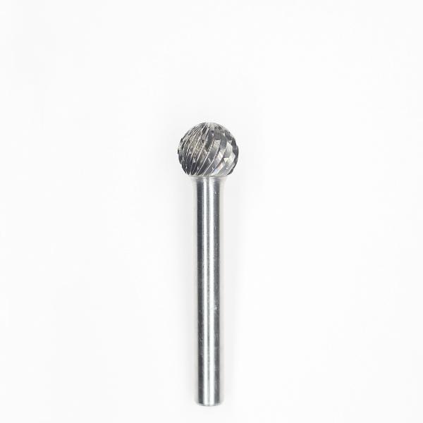 Tungsten Rotary Carbide File Ball Shape 5/16 Cut Dia. 1/4 Die Grinder Bits