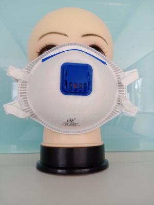 13.5*12.5cm Exhalation Valve Cup Shape FFP3 Disposable Mask
