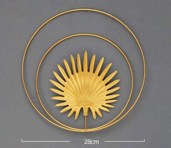 Europe Metal Light Luxury Wall Decoration