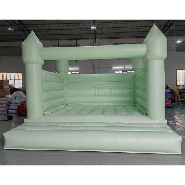 子供たち ライトグリーン 跳び屋 跳び屋 跳び城 膨張式跳び屋
