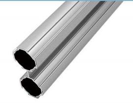 AL-B Die Casting Aluminum Alloy Tube 6063-T5 With Flange Silver White