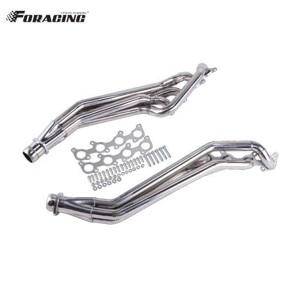 Universal Stainless Steel Exhaust Pipe for Ford Mustang Manifold Long Tube V8 5.0 L Construction