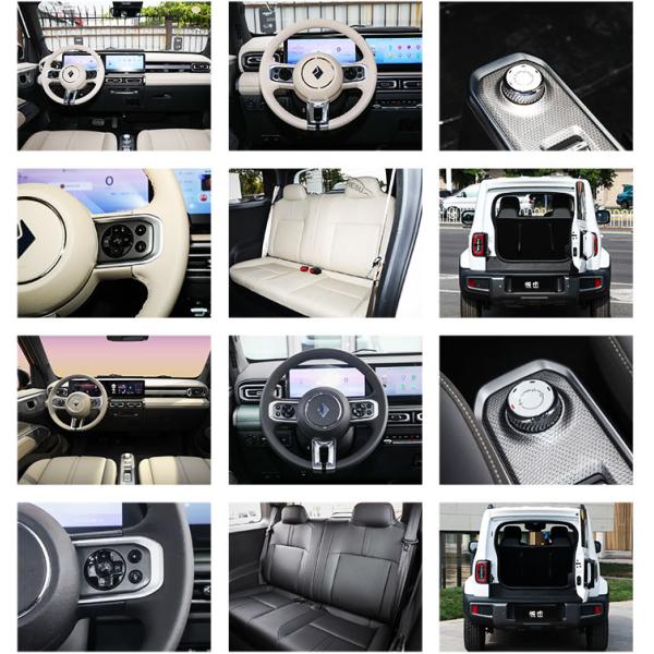 27kw Maximum Power Left Steering Energy Vehicles Mini Electric Suv Car with 300km Range