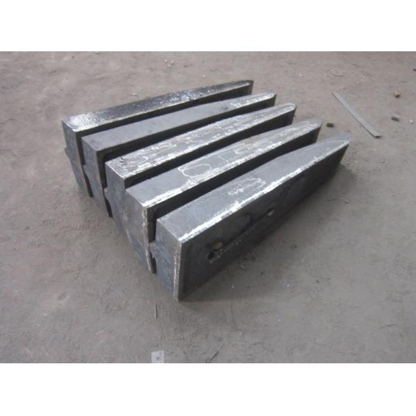 High Abrasion Cr-Mo Alloy Steel Castings Caps Wear Resistance