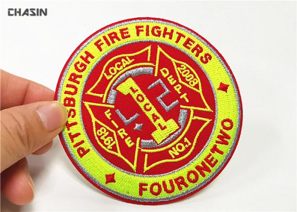 Factory Price Custom Design Embroidery Patches Iron On Embroidered Badges For Hat And Clothing