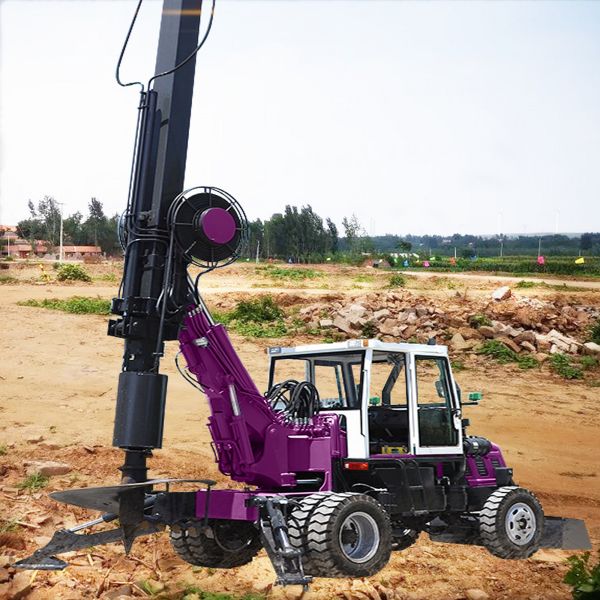 110kw Diesel Rotary Borehole Drilling Machinery Construction Work Foundation Drilling Rig
