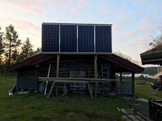 Villa Home Off Grid DC48V Hybrid Solar Pv System