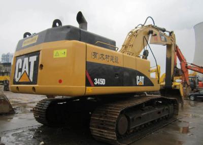 Máquinas escavadoras usadas 345d, 36 Ton Cat Crawler Excavator Second Hand