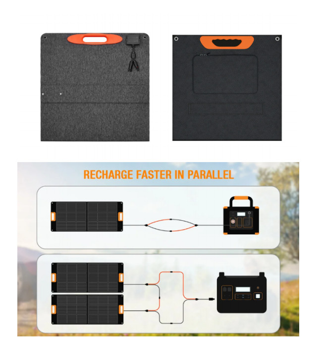 OEM 100w складной солнечный панель комплект электрический генератор IP68