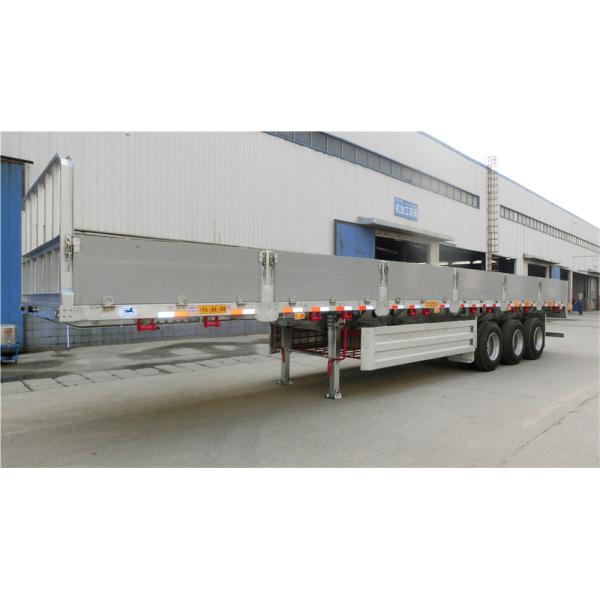 3 Axle Side Wall  Semi Trailer  Cargo Container Trailer For Africa