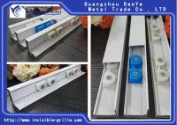 A8 modelo novo Aluminium Rail Track Singapura como o quadro de alumínio da grade invisível