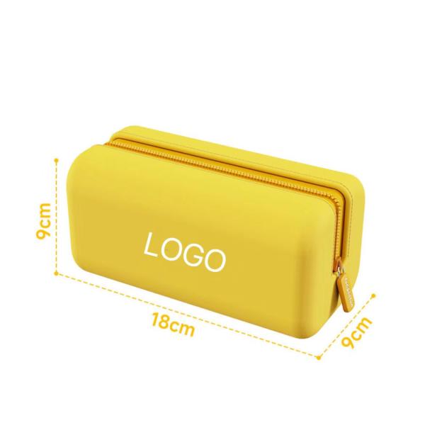 Customized Color Silicone Cosmetic Bag for Trendy and Portable Makeup Storage
