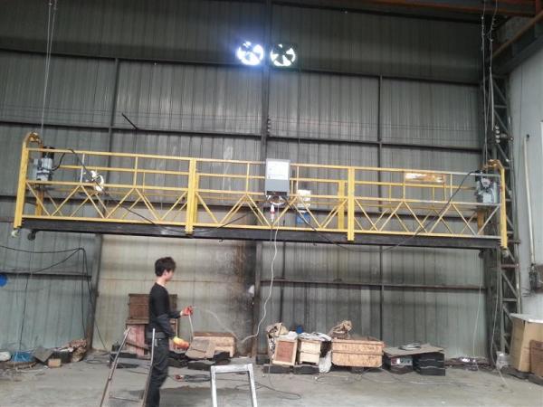 OEM 6M ZLP630 Aluminum Suspended Working Platform Cradle