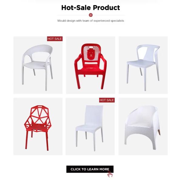 Custom injection molds plastic chair injection mold supplier